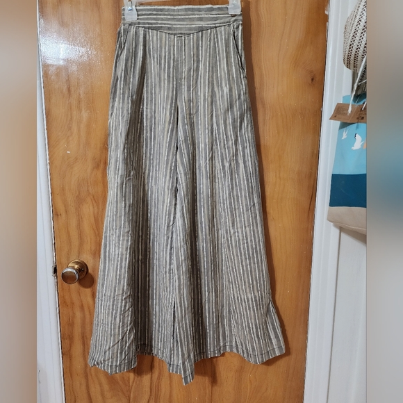 Pure cotton flared pants - Picture 4 of 6